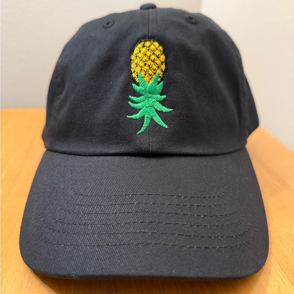 Upside down pineapple hat